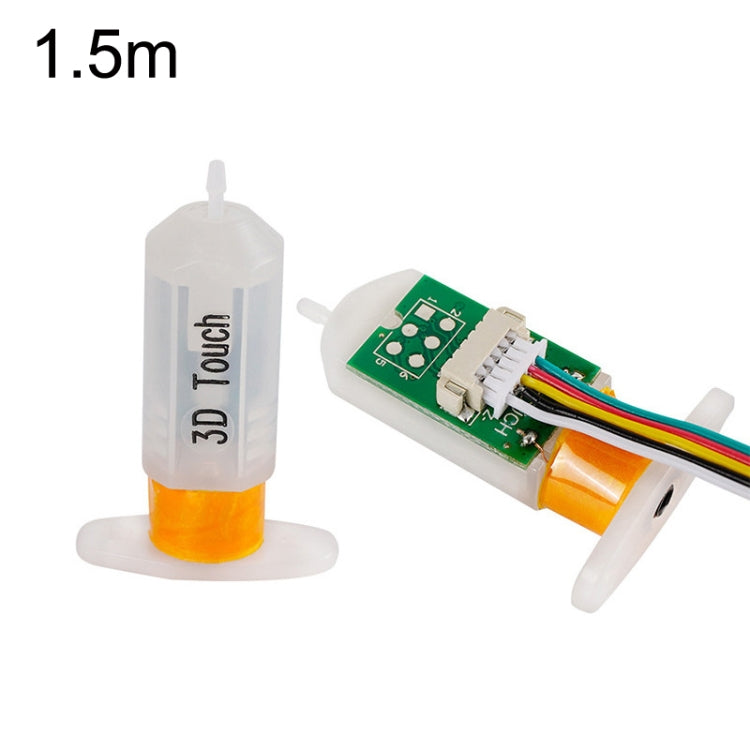 3D printer auto leveling touch sensor with 1.5m cable, green electronics board and orange base