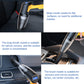 Car vacuum cleaner nozzles for wide flat, long crevice, and brush cleaning tips