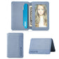 Blue phone back card bag sticker with card slots and photo window