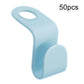Sky blue 50-pack hanger connecting hooks for stacking hangers