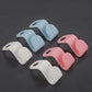 Set of hanger connecting hooks in white, sky blue, and pink (50 pcs)