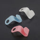 Hanger connecting hooks in white, sky blue, and pink, 50 pcs