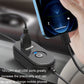 Car USB fan power hub with blue LED, dual USB ports, and cigarette-lighter plug