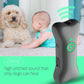 Rechargeable ultrasonic training device with green power icon, dark gray handheld