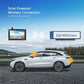 Solar wireless rear view kit with monitor and rear camera license plate frame