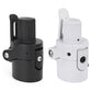 Black and white scooter folder assembly clamps with mounting screws