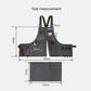 Canvas tool apron set in varied colors, showing pocket layout and tool holders