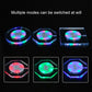 LED light-up acrylic coasters: round, octagonal, square, with colorful LED glow