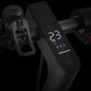 Black scooter switch panel with LED speed display