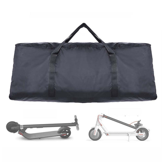 Large scooter storage bag in dark gray/black with reinforced carry handles