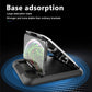 Phone dashboard holder with strong base adsorption and angled arm for secure mounting
