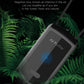 Black hanging neck air purifier with lanyard and blue ion-emitter glow