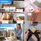 Thermal labels for home use on food storage, packages, and envelopes