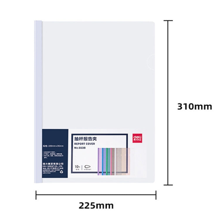 A4 transparent file cover insert, 225 x 310 mm