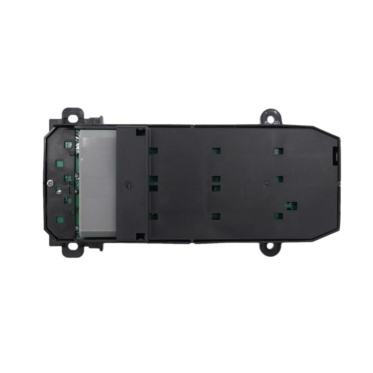 Power window switch module back housing with internal circuit board, black