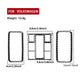 3-piece reading light button sticker set, black border frames and center insert