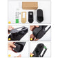 EV charger wall bracket installation kit with mounting hardware and base plate