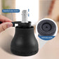 Black roller cushion slip with caster pin, anti-slip pads, and slide switch