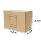 Car dustbin box, beige, 11.2 x 16.2 x 8.2 cm