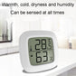 Mini digital temperature and humidity meter with LCD showing 28.5°C and 63%RH