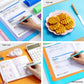 Student writing mat for exams and drafting, flexible soft board design