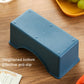 Plastic plate organizer base, blue, ridged anti-slip bottom