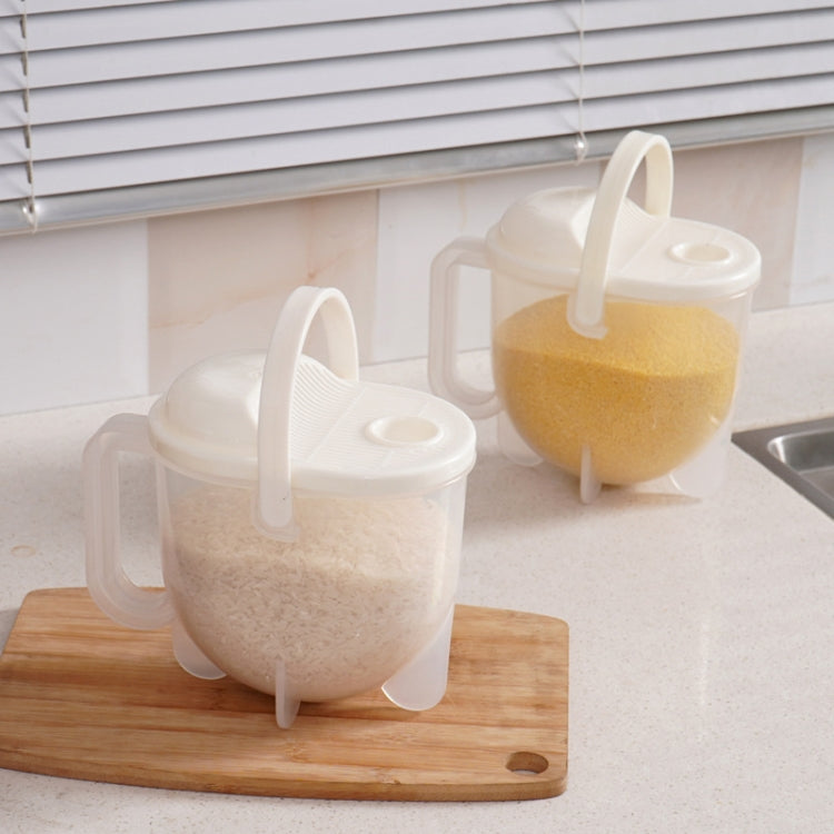 Plastic rice washing panner set with lids, side handles, and drain filter base