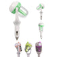 Car humidifier spray device kit with green tank and car-charger plug
