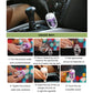 Car humidifier spray device with removable water tank and car-charger plug