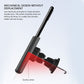 Black car air vent phone holder bracket with telescopic support and phone contact area