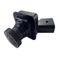 Reversing assist camera angled side view with protective black frame