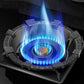 Gas stove fire windscreen cover with circular flame diffuser and central burner opening