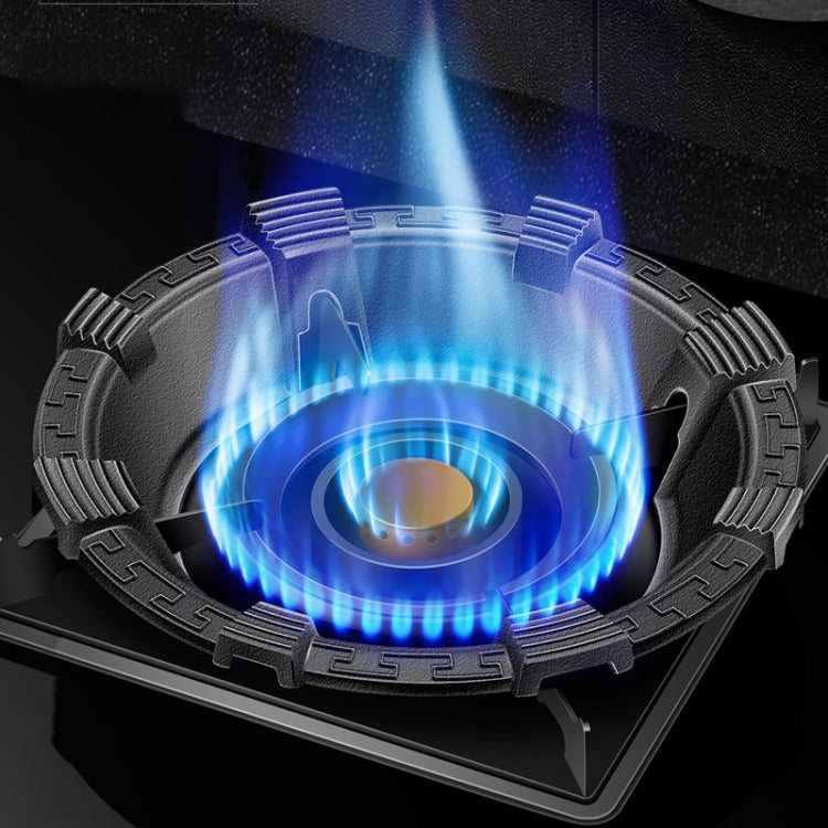 Gas stove fire windscreen cover with circular flame diffuser and central burner opening