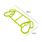 Green plastic large quilt clip with U-shaped anti-skid grips