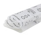 White silicone manicure pad palette in rolled form, showing thickness and circular markings