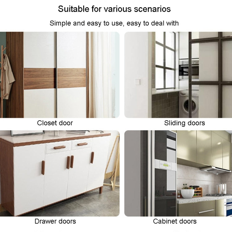 Magnetic suction door brackets for closet, sliding, drawer, and cabinet doors