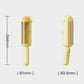 Two pet hair remover brushes in yellow, shown side by side