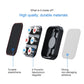 Magnetic phone holder with adhesive pad and magnet mount components