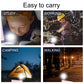 Portable USB emergency light module for easy carrying during work, camping, walking