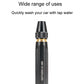 Black metal tap water car wash spray nozzle with brass inlet tip