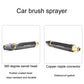 Car wash brush sprayer nozzle with copper connector and swivel head