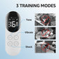 Anti-barking remote controller showing tone, vibrate, and shock mode controls