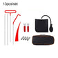 Car wedge air pump repair kit, 13-piece set with tools and black storage bag