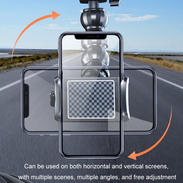 Snake phone holder for horizontal or vertical screens with multi-angle free adjustment