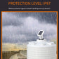 Wireless ultrasonic liquid level meter sensor with display for tank liquid level