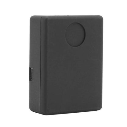 Black anti-theft GPS locator sensor with circular front button