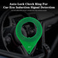 Green lock check ring tool with circular loop and H&H logo