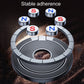 Magnetic phone holder with ring magnet pads around circular base