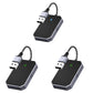 Three-pack of car wireless adapter boxes with braided USB cables
