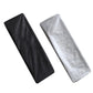 Set of two license plate covers, black and silver, thick Oxford cloth
